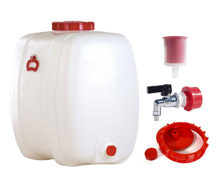 Graf Getränkefässer Saftfässer Kunststofffässer Ovale 60-500 Liter (Oval 150 Liter mit Messing Ausla