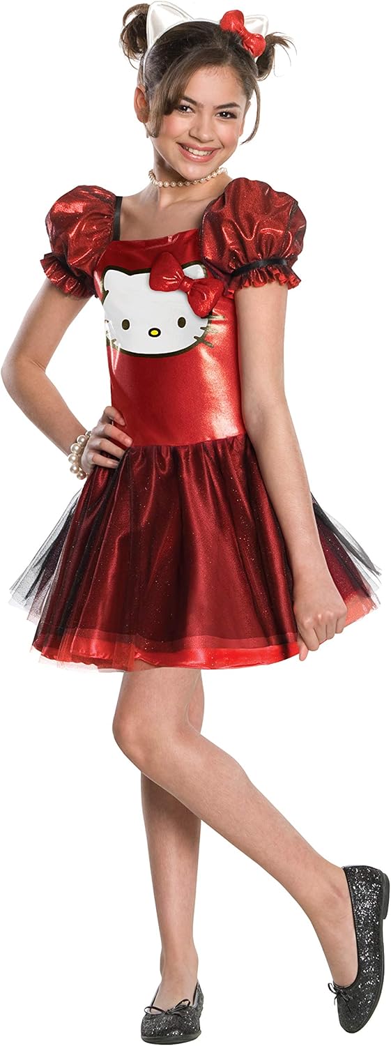 Hello Kitty – i-881658 – Kostüm – Klassisch – Rot, S