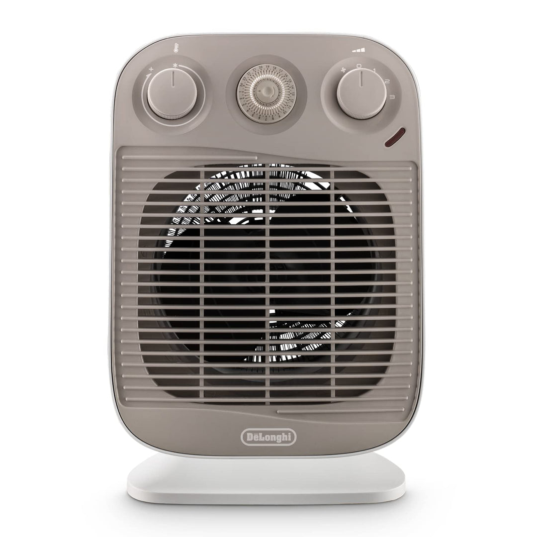 De'Longhi hfs50d22 Heizlüfter Vertical Edge, Weiss/Beige, Weiss/Beige