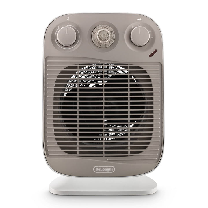 De'Longhi hfs50d22 Heizlüfter Vertical Edge, Weiss/Beige, Weiss/Beige