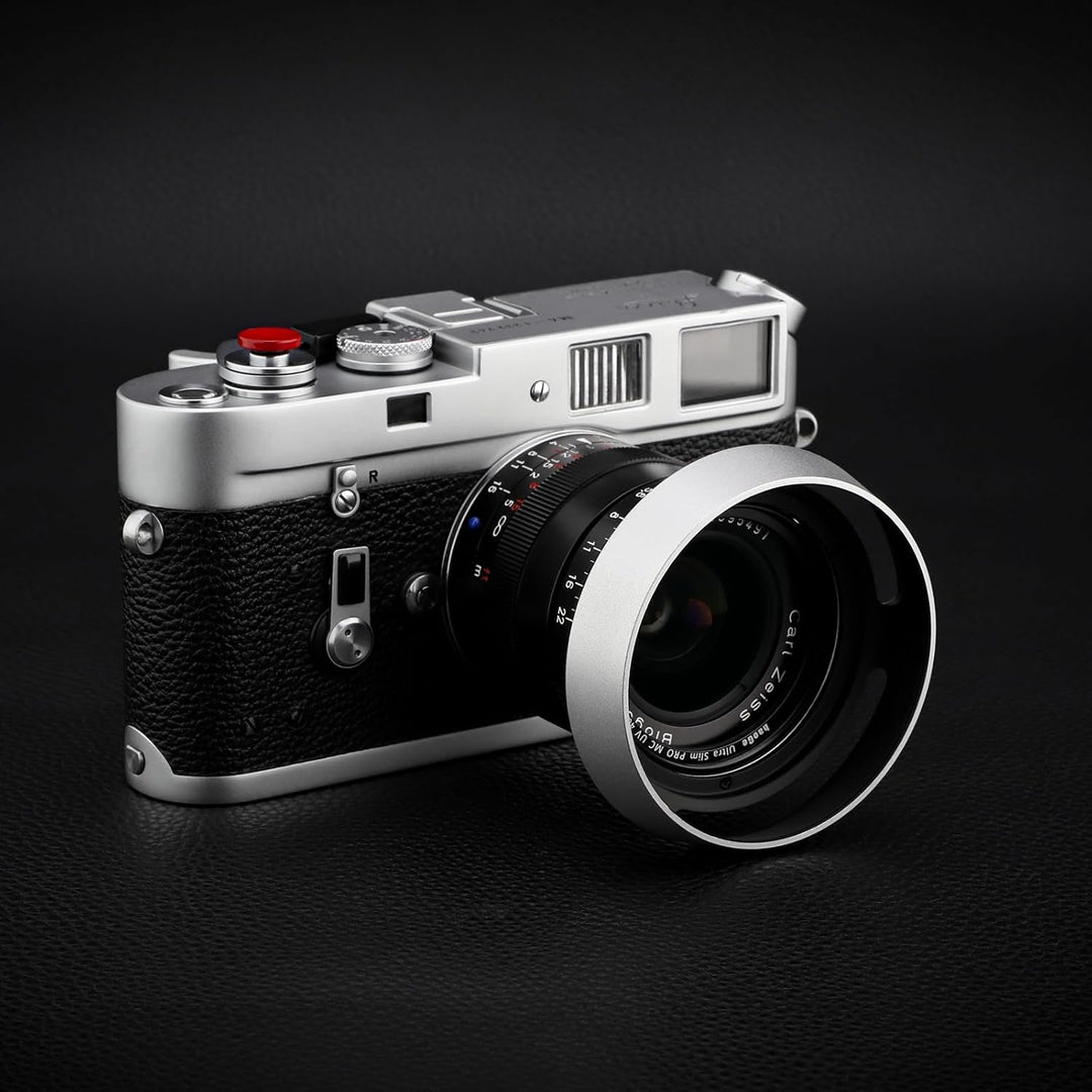 Haoge LH-ZV12 Runde Metall-Bajonett-Gegenlichtblende für Carl Zeiss C Biogon T 4.5/21 21 mm f4.5 ZM,