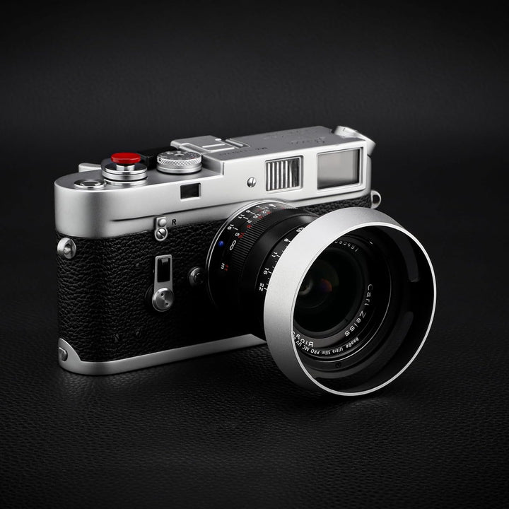 Haoge LH-ZV12 Runde Metall-Bajonett-Gegenlichtblende für Carl Zeiss C Biogon T 4.5/21 21 mm f4.5 ZM,