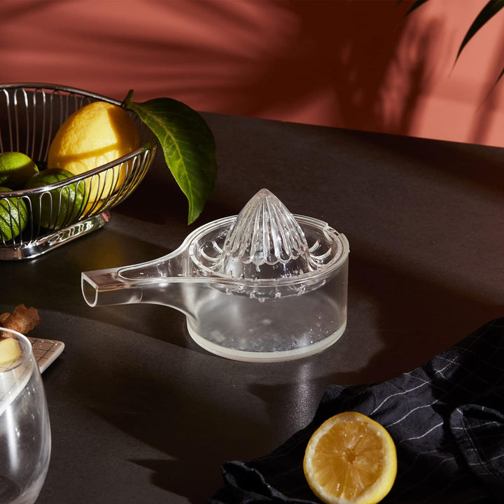 Alessi AEA01 Citrus Zitronenpresse aus thermoplastischem Harz, weiss, 0.5 x 21.5 x 21 cm, Weiss