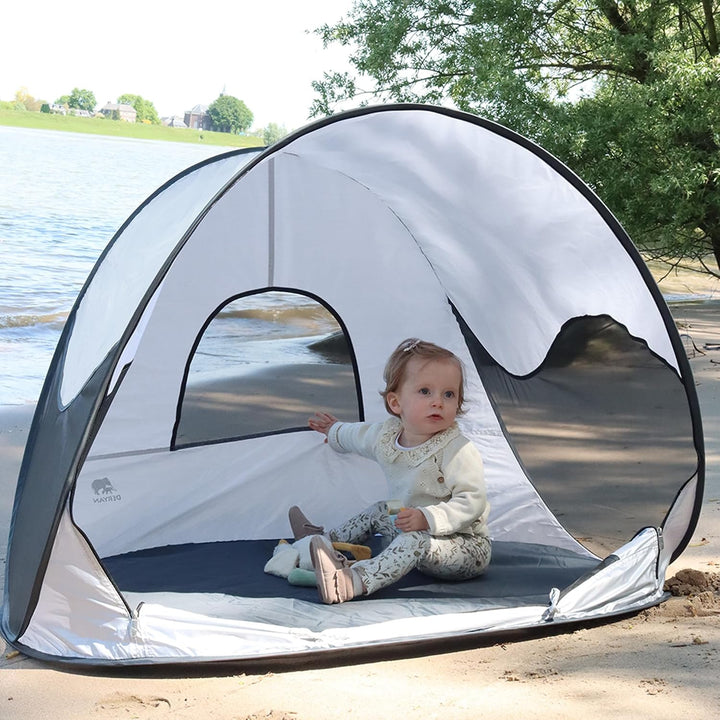 Deryan Strandzelt - Pop Up - Innerhalb von 2 Sekunden aufstellen - Schützt Ihr Kind vor Sonne und In