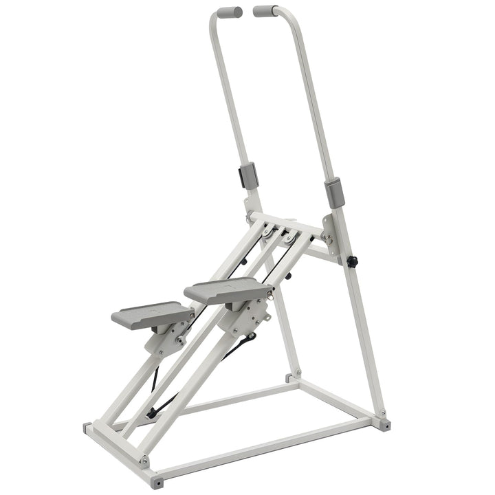 Vertikale Klettermaschine – Faltbarer Heimtrainer Stepper für Ganzkörpertraining | Verstellbare Grif