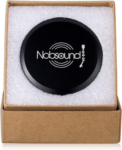 Nobsound LP Vinyl Turntable Disc Stabilizer Record Weight Metal Matte Black SCHALLPLATTEN-AUFLAGEGEW