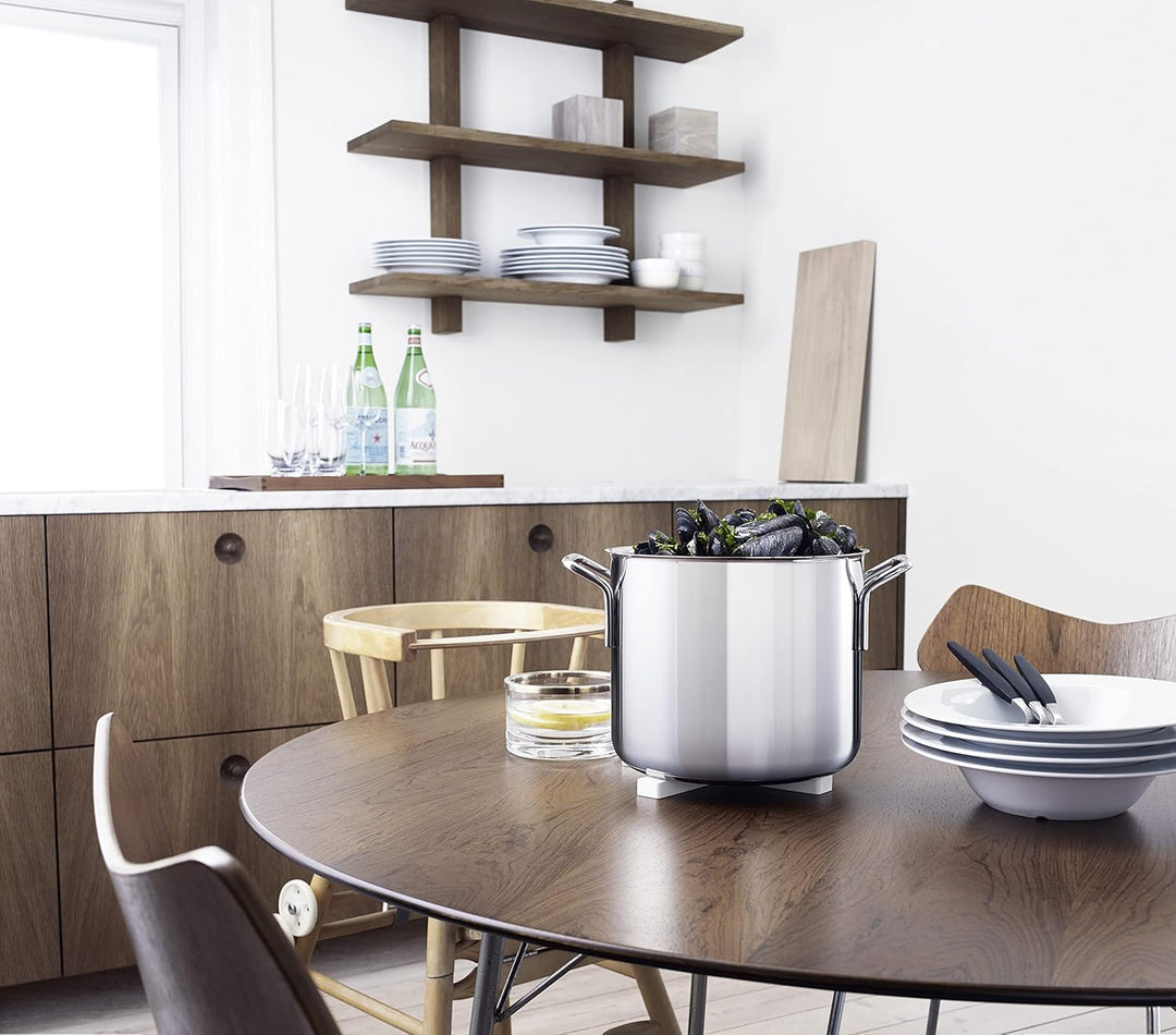 Eva Trio | Stainless Steel Topf 10 l 24 cm | Suppentopf für die ganz grossen Vorhaben. Ideal für Sup