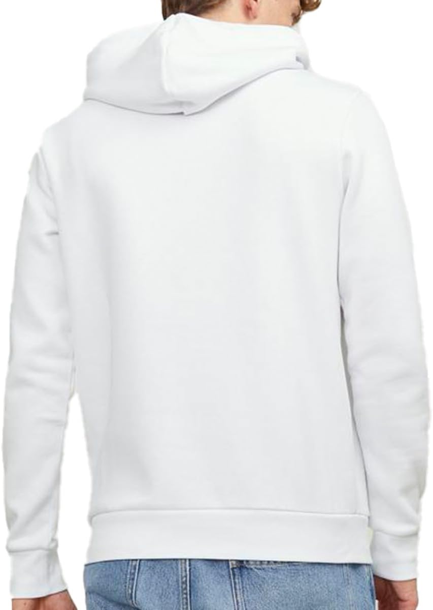 JACK & JONES Male Kapuzenpullover Logo Kapuzenpullover M Weiss (3251233), M Weiß (3251233)