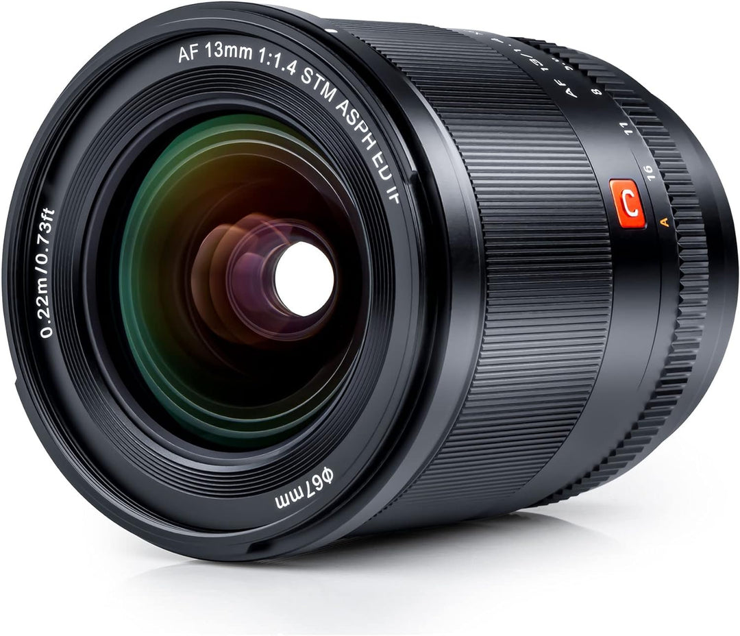VILTROX 13mm F1.4 XF Fuji Objektiv Autofokus Ultra-Weitwinkelobjektiv für Fujifilm X-Bajonett Kamera