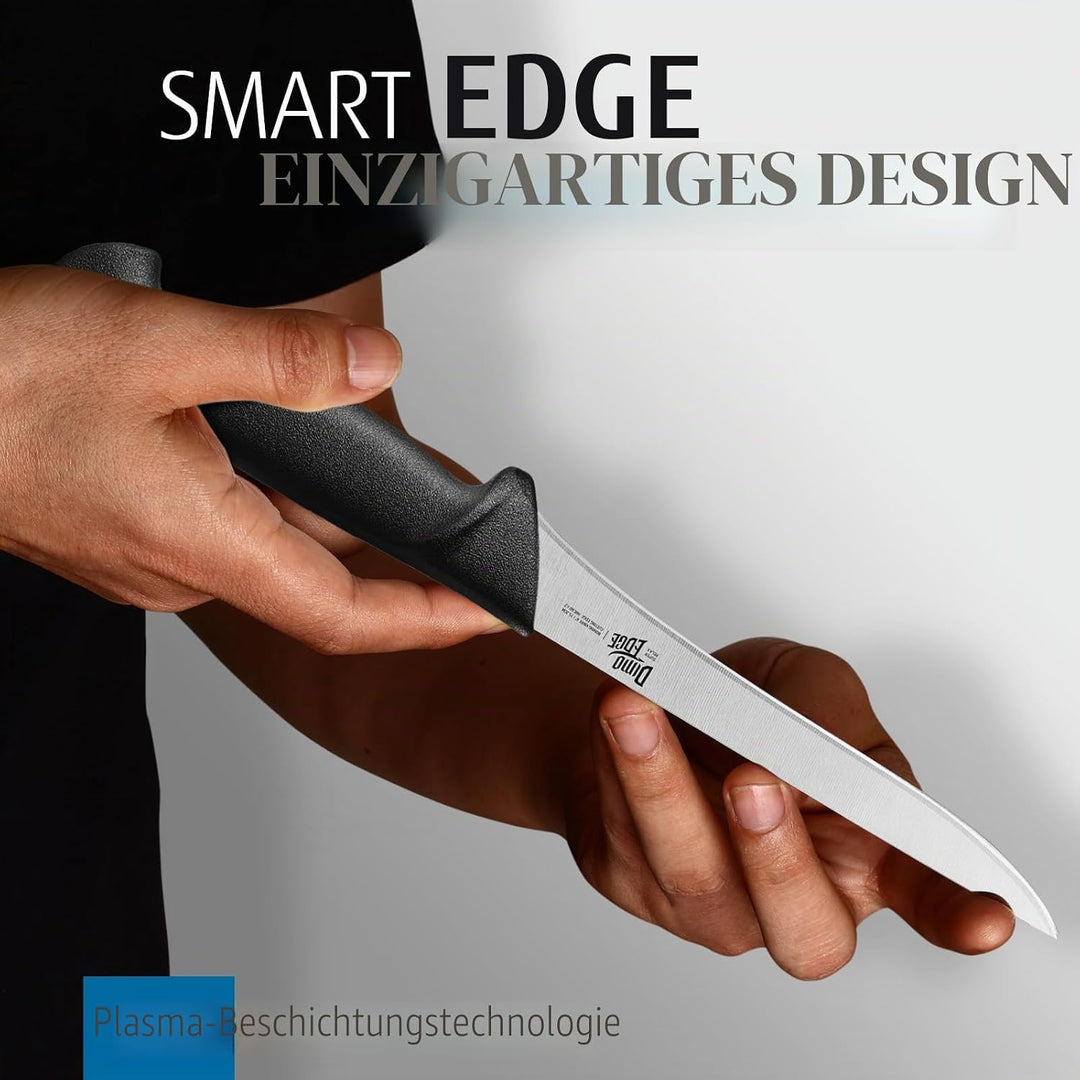 dimoedge Profi Kochmesser Fleischermesser, Metzgermesser Premium Edelstahl mit Klinge 20 cm, Scharfe