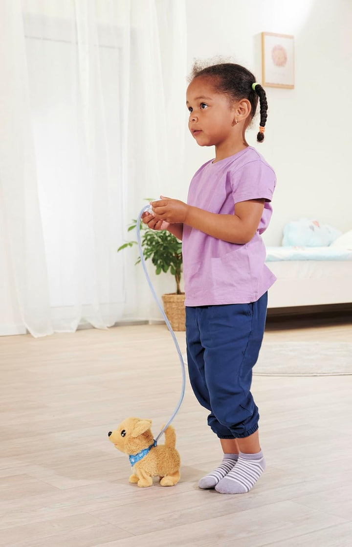 Simba 105890064 - Chichi Love Loomy Golden Retriever (20 cm) - interaktiver Spielzeug-Hund für Kinde