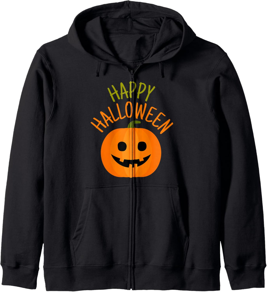 Happy Halloween - Lustiges Kürbis-Kostüm Kapuzenjacke