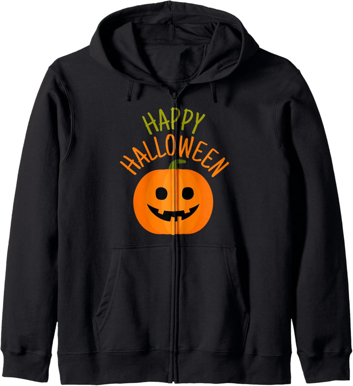 Happy Halloween - Lustiges Kürbis-Kostüm Kapuzenjacke