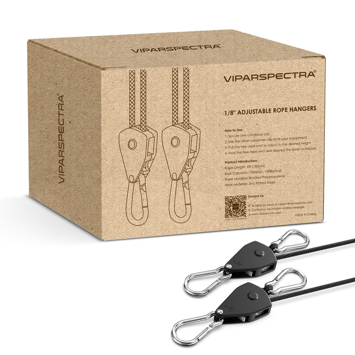 VIPARSPECTRA Verstellbar Seilspanner 12 Stück, Robust Spanngurte mit Ratsche Haken Verstellbar, 1/8"