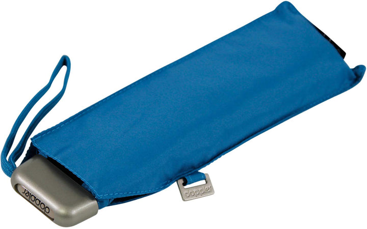 Doppler Regenschirm Taschenschirm Mini Slim Carbonsteel sturmsicher bis 100km/h Flach & Leicht Ultra