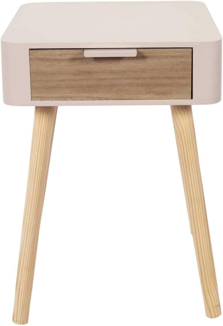 CMP Paris Bedside Table Two-Colour 48 x 40 x 35 cm Pink