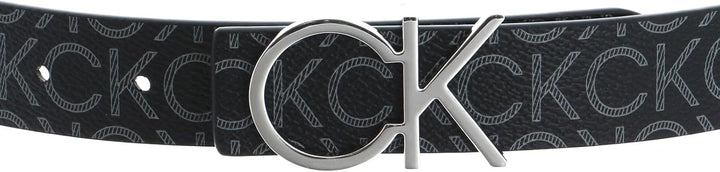 Calvin Klein Re-Lock CK Rev Belt 30MM W95 Black / Black Mono