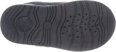 Geox Baby-Jungen B Rishon Boy D First Walker Shoe 22 EU Navy, 22 EU Navy
