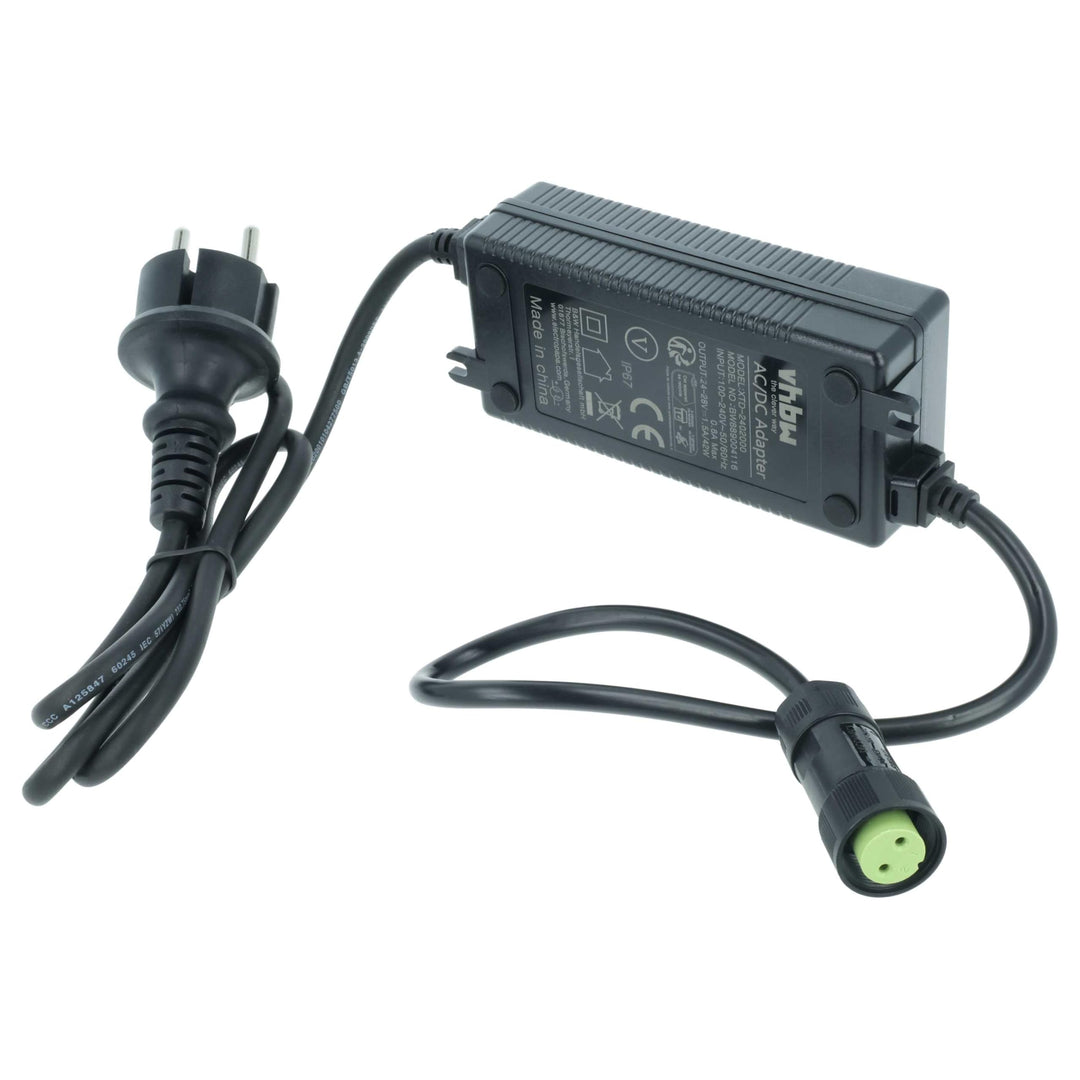 vhbw Ladegerät kompatibel mit Worx Landroid M 800, WG754E, WG757E, WG755E, M 500, M 28V Li, WG758E (