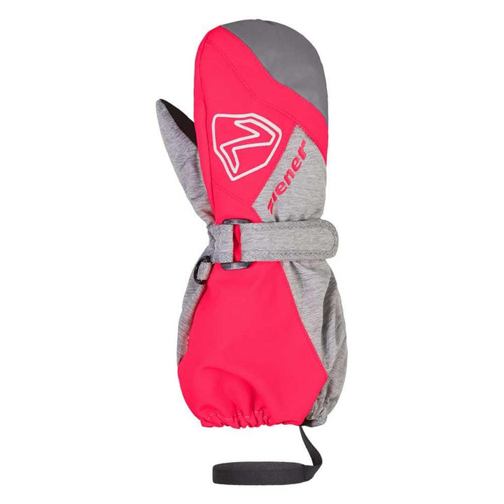 Ziener Unisex Baby Laurus Mitten Ski-Fäustling/Winter | wasserdicht, Lange Stulpe, reflektierend 116