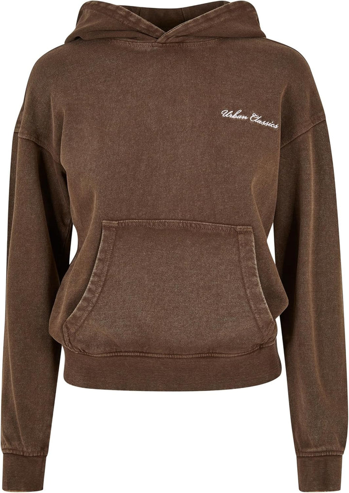 Urban Classics Damen Kapuzenpullover, Brown