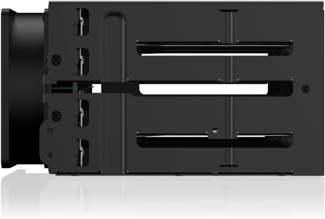 ICY DOCK 8-Bay Wechselrahmen für 8X PCIe 5.0 U.2 / U.3 NVMe SSD (bis 15mm) zu 4X MCIO 8i-Anschluss (