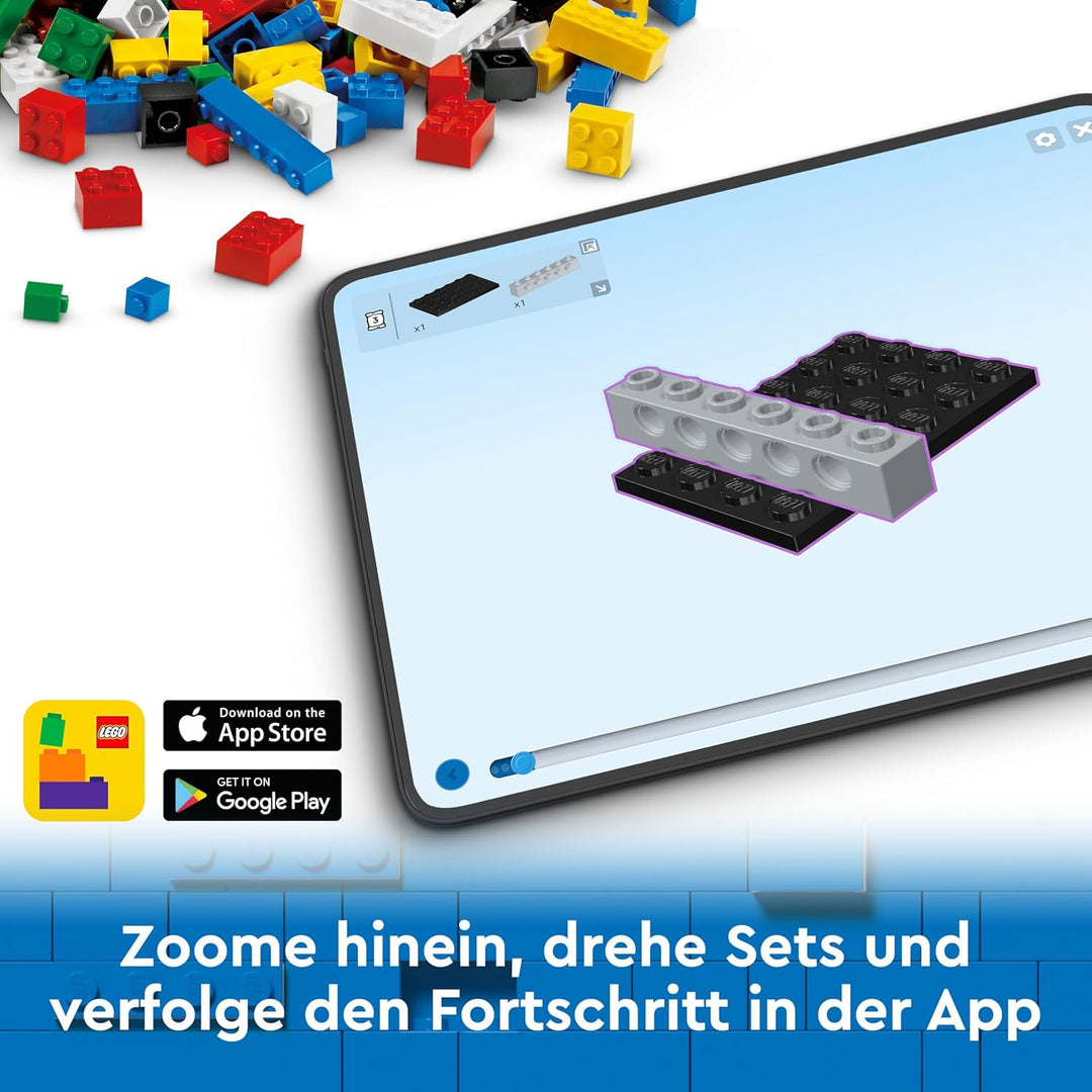 LEGO City Burger-Truck, Bauset mit Spielzeug-Auto für 5-jährige Kinder, Imbisswagen Minifigur und Zu
