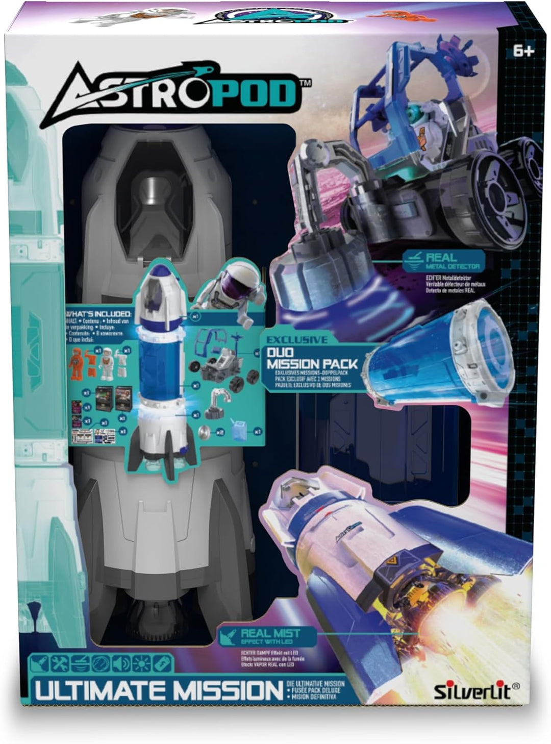 Silverlit - ASTROPOD - Raketen-Deluxe-Paket: Charaktere und Fahrzeuge - Sound- und Lichteffekte - 15