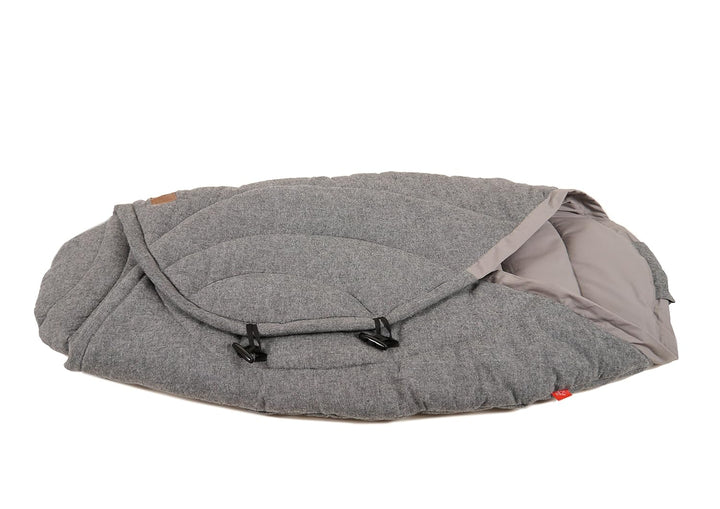 Kaiser 6536870 Sommer Einschlagdecke Carl Melange Fb. Anthracite Melange Perfekt für warme Tage geei