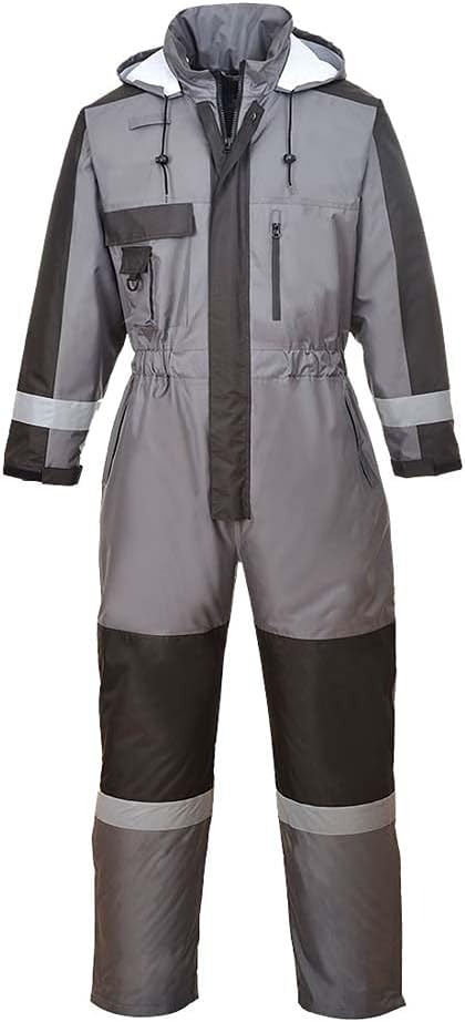 Portwest Winter Overall, Grösse: XXL, Farbe: Grau, S585GRRXXL Grau XXL, Grau XXL