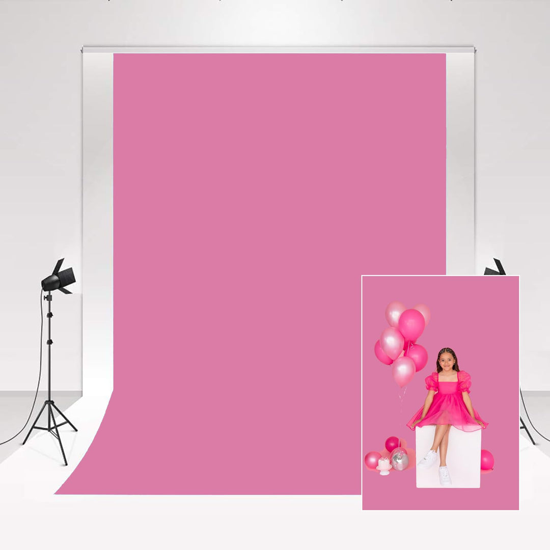 Kate Rosa Fotografie Hintergrund 1.5x2.2m/5x7ft Pink Studio Foto Hintergrund für Hochzeits Fotografi