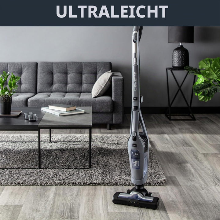 Rowenta RH6756 Dual Force 2-in-1-kabelloser Akku-Stabstaubsauger | mit integriertem Handstaubsauger