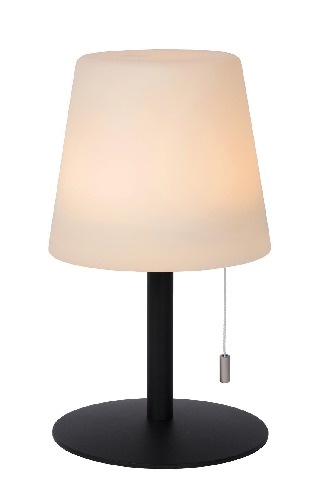 LUCIDE RIO - wiederaufladbare Tischlampe Innen/Aussen - Akku/Batterie - Ø 15,5 cm - LED Dim. - 1x1,8