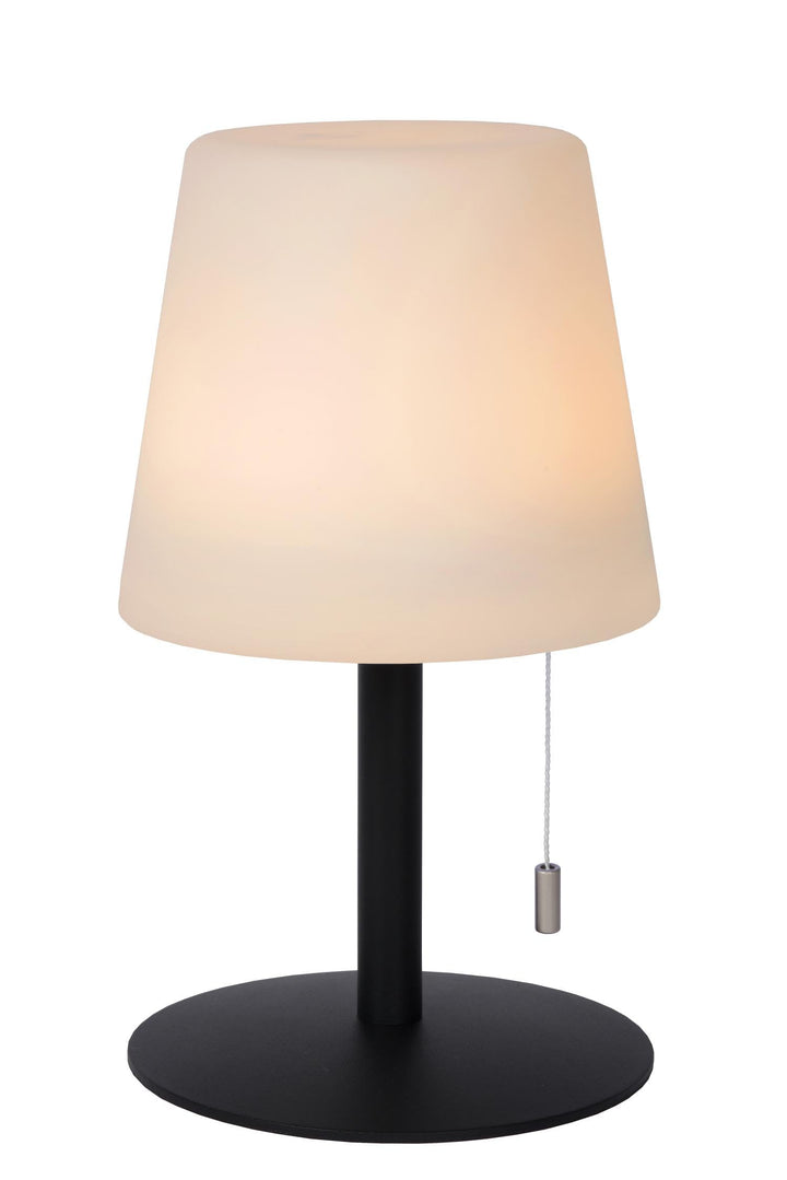 LUCIDE RIO - wiederaufladbare Tischlampe Innen/Aussen - Akku/Batterie - Ø 15,5 cm - LED Dim. - 1x1,8