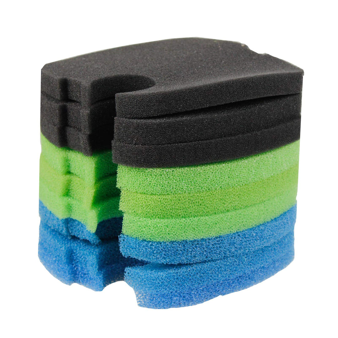 AQUANEAT 9 pcs Compatible Aquarium Canister Filter Pads for SUNSUN/GRECH/Super HW-304B/404B/704B/300