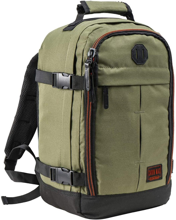 Cabin Max Handgepäck Rucksack 40x20x25 für Ryanair Reiserucksack für Flugzeug Unter Sitzplatz - Trav