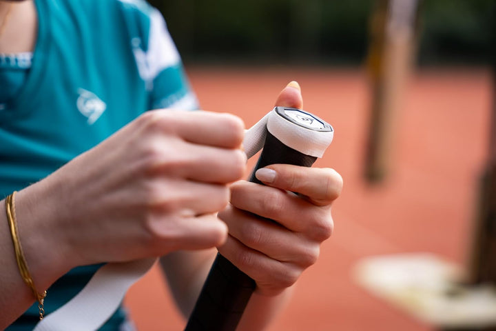 Dunlop Viper Dry Griffband – Offizielles Tennis Overgrip der ATP Tour 30er-Rolle Weiss, 30er-Rolle W