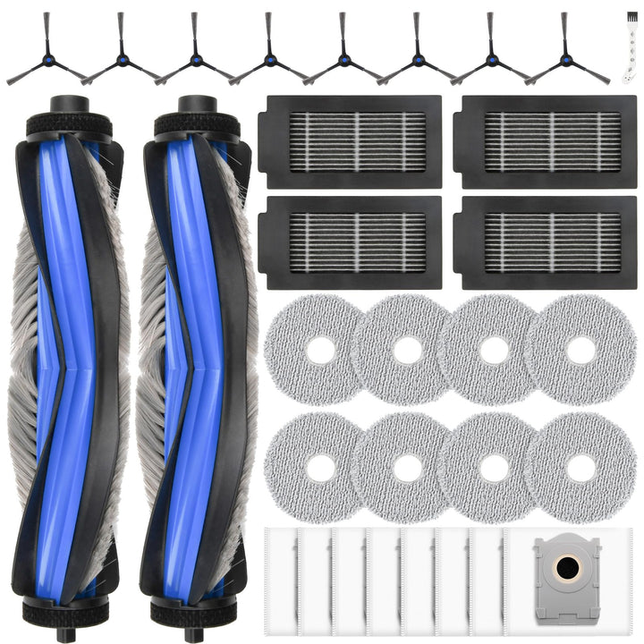 31 Stück Zubehör für ECOVACS DEEBOT T50 PRO Omni Gen2 /T50 PRO Omni / T50 Omni Saugroboter, Ersatzte