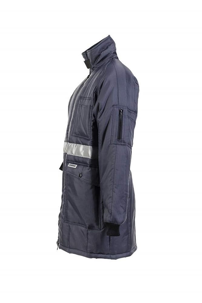 Grösse XL Herren Planam Kühl-/Gefrierhaus Kühlhaus Parka marine Innenfutter rot Modell 5121