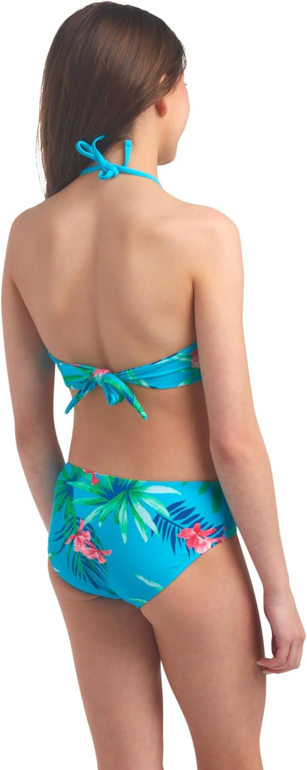 Kanu Surf Mädchen Bikini-Set 5 Leonie Floral Aqua, 5 Leonie Floral Aqua