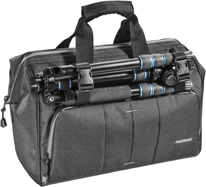 Mantona Kameratasche Doctor Bag (mit diversen Zusatztaschen innen und aussen, mit entnehmbarer Kamer