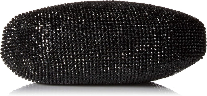 Jessica McClintock Damen Staci Mesh Wristlet Pouch Abendhandtasche, Einheitsgrösse Schwarz, Schwarz
