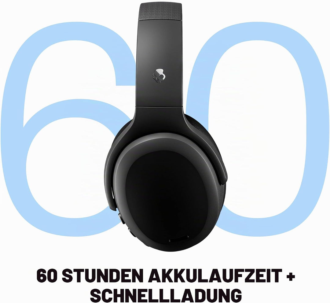 Skullcandy Crusher ANC 2 Over-Ear Noise Cancelling Wireless-Kopfhörer mit Sensory Bass, 50 Std. Akku