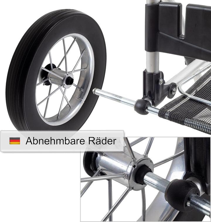 ANDERSEN Einkaufstrolley - Royal Shopper Famke anthrazit 47 L modisch,Thermo, Aluminium, klappbar, l