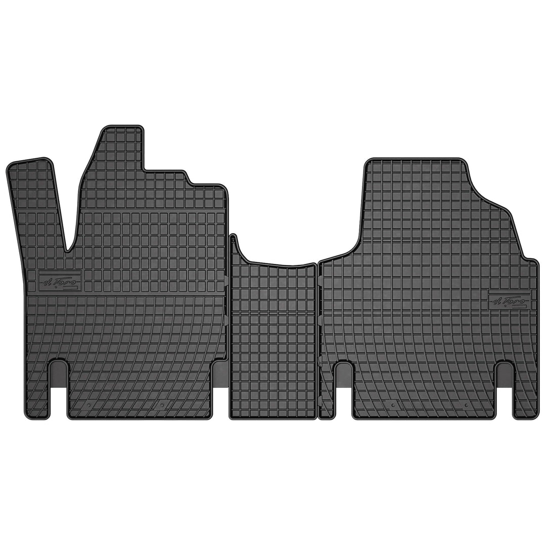 M MOTOS Gummimatten Auto Fussmatte passt für Citroen Jumpy I 1994-2006 Verbessern Sie Ihren Reisekom