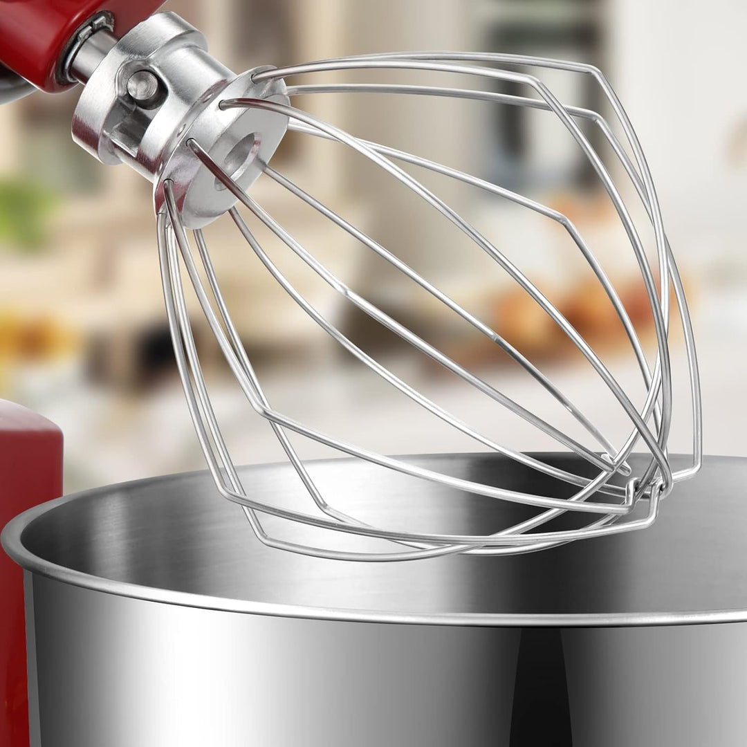 Drahtpeitsche für Kitchenaid Kippkopf Standmixer 4,5QT und 5QT, Schneebesenaufsatz für Kitchenaid Mi