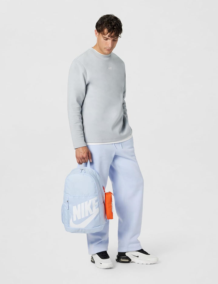 Nike Rucksack (20 l, ältere Kinder), HJ4186 Hydrogen Blue/Orange/White Einheitsgrösse, Hydrogen Blue