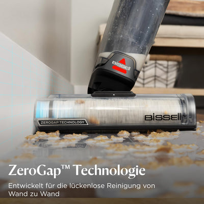 BISSELL CrossWave OmniForce Edge, Kabelloser Nass Trockensauger, Saugen & Wischen in Einem oder nur