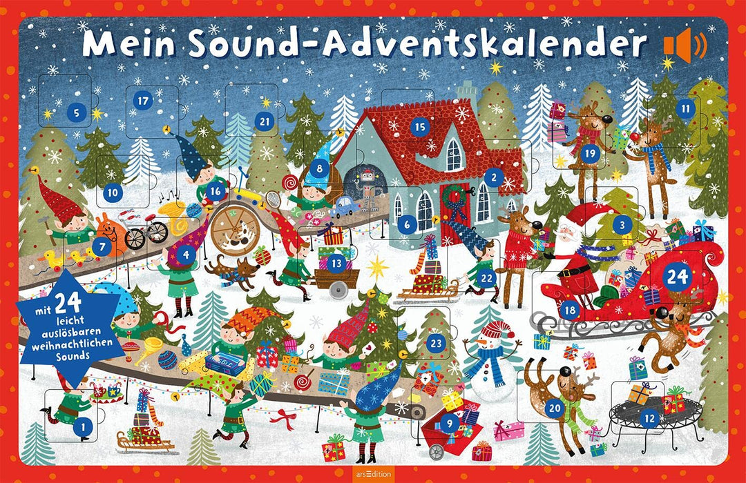 Mein Sound-Adventskalender: Mit 24 leicht auslösbaren weihnachtlichen Sounds | Sound-Adventskalender