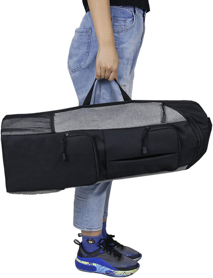3DTengkit Yogamatten-Tasche, multifunktionale Yogamatten-Aufbewahrungstasche ，mit grosser Seitentasc